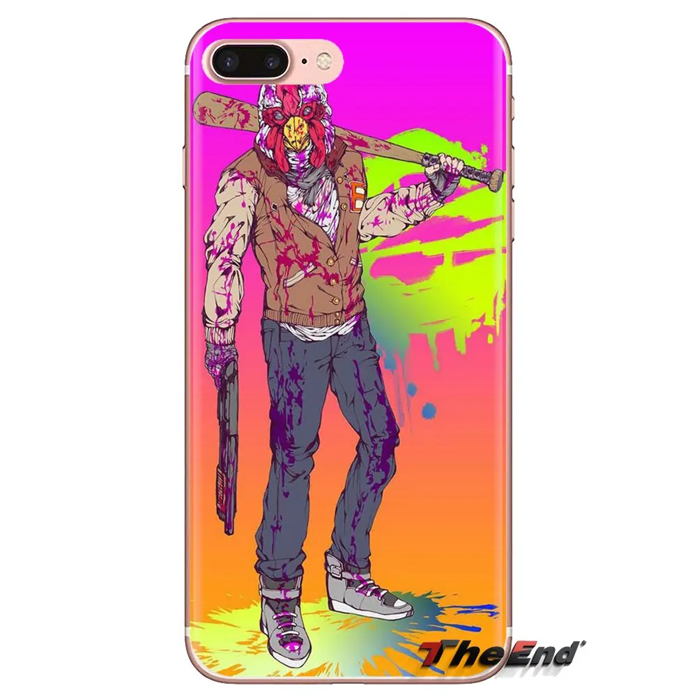 Прозрачные чехлы из термополиуретана Hotline Miami для игр с паровой совой Oneplus 3T 5T 6T Nokia