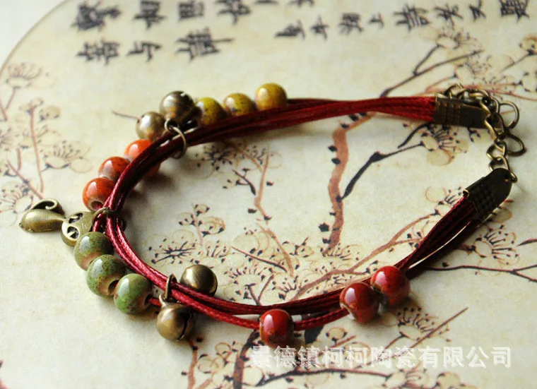 Модные дизайнерские ювелирные изделия для девочек браслет ручной работы из