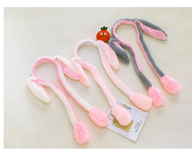 Bubles настенная подвижная Шляпа Кролик Плюшевые Уши игрушки милые подушки