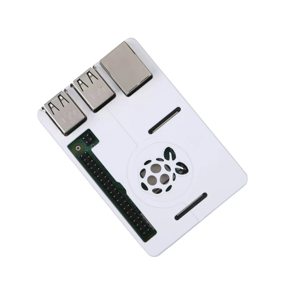 Чехол Raspberry Pi 3 Model B Plus из АБС пластика черный белый Ультратонкий корпус для RPI