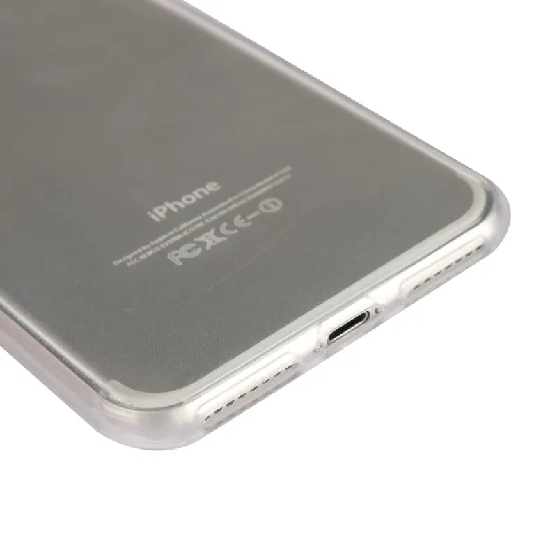 360 Полный протектор чехол для Apple iPhone 7 plus Чехлы кремния основа Coque Etui Capinhas Carcasa hoesjes