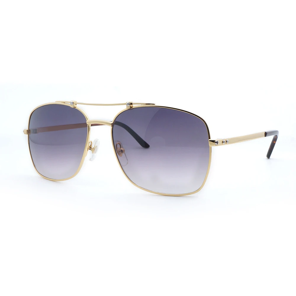 

Retro Metal Sunglasses Men Square Luxury Carter Sun Glasses Brand Designer Vintage Shades Fashion Driving Sunglass Gafas De Sol