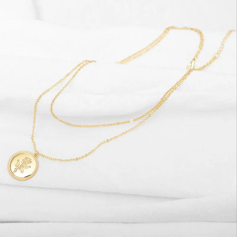 Женское Ожерелье чокер с подвеской в виде Розы|Цепочки| |