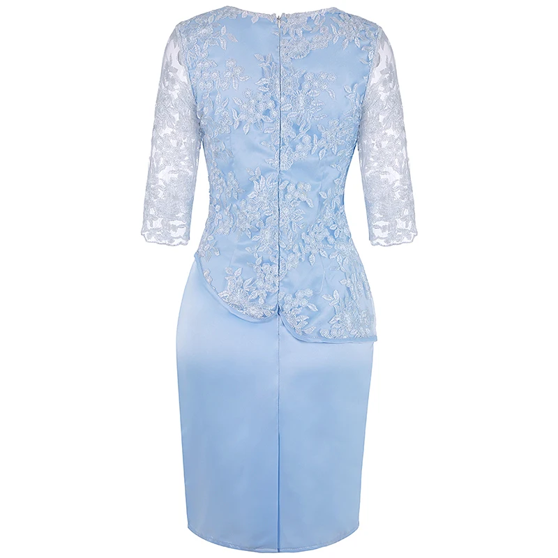 Женское платье большого размера облегающее кружевное одноцветное платья