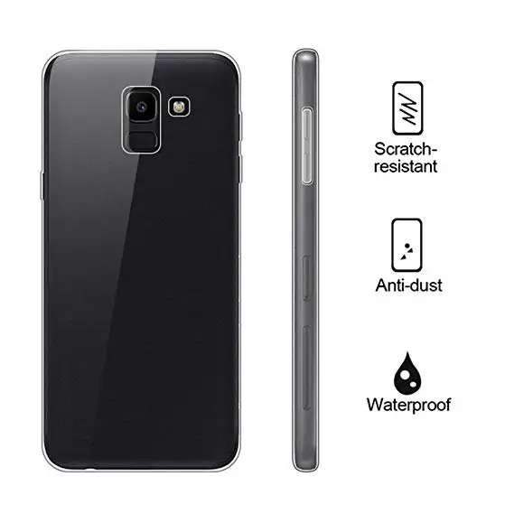 Термополиуретановый полностью закрытый чехол для Samsung Galaxy J3 2017 J4 J6 плюс j8 2018 J2 J5 J7