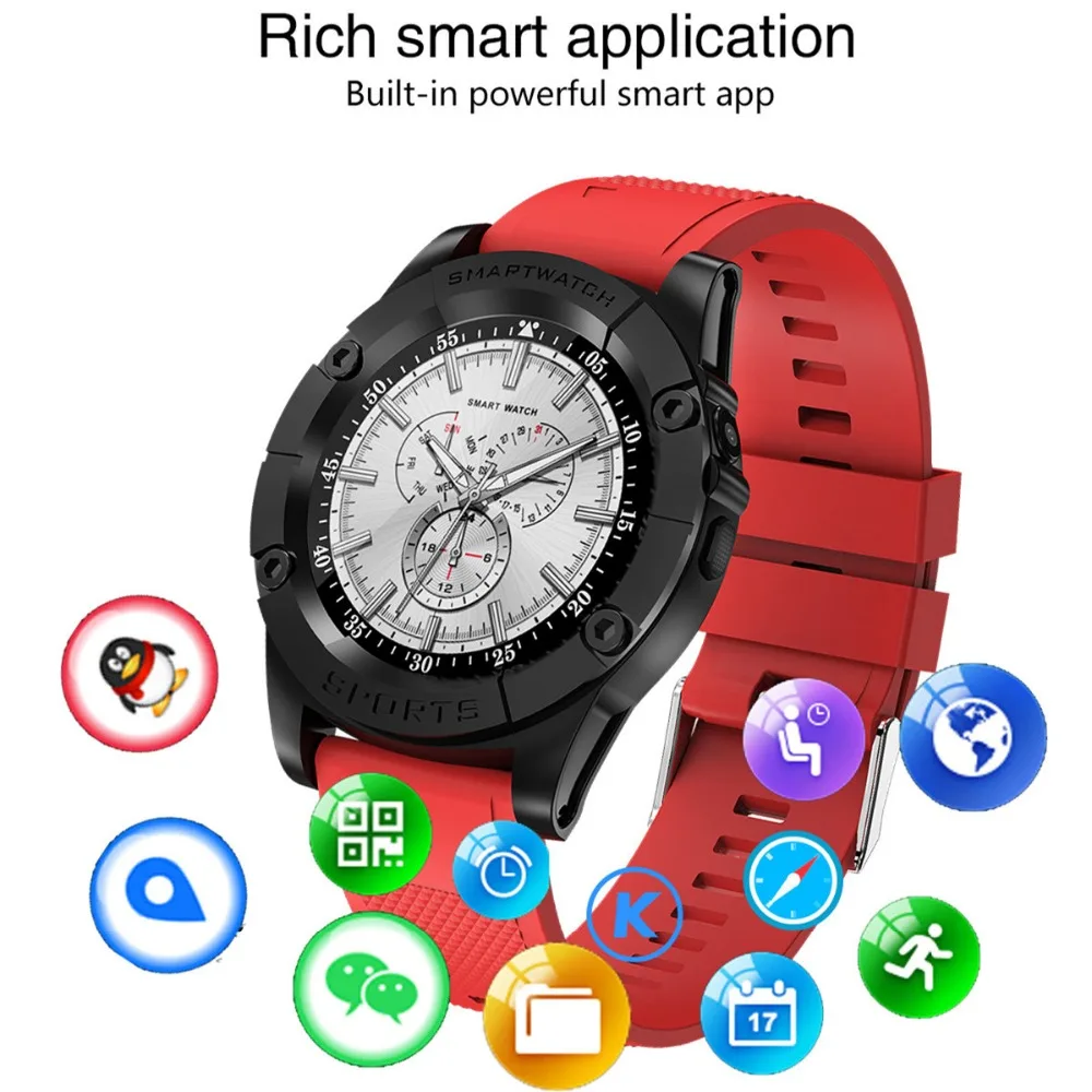 Beseneur Смарт-часы для мужчин поддержка SIM TF карта Шагомер Smartwatch Bluetooth часы телефона