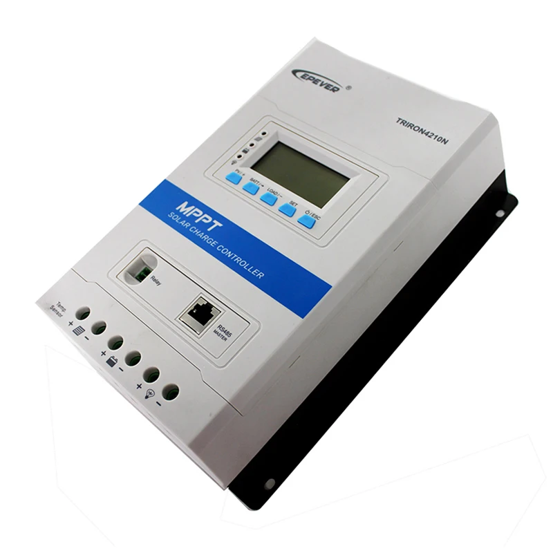 EPever TRIRON 4210N с DS2/RCM RS485 40A контроллер солнечного заряда LCD модульный солнечный