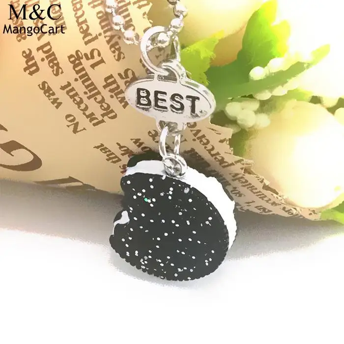 Печенье Кофе милые девушки best друзьям подарки Бусы Подвески Цепочки и