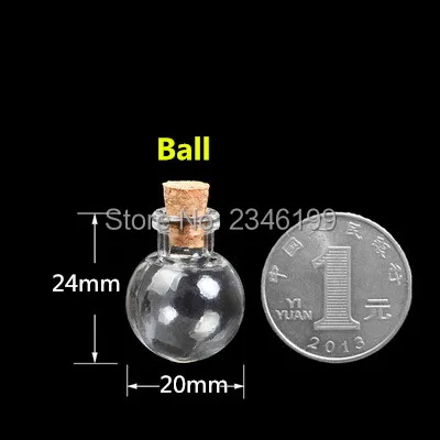 100pcs Mini Cute Clear Empty Glass Bottles With Cork Stopper Essential Oil Jars Small Wishing Bottle DIY Gift Tools Packaging | Красота и