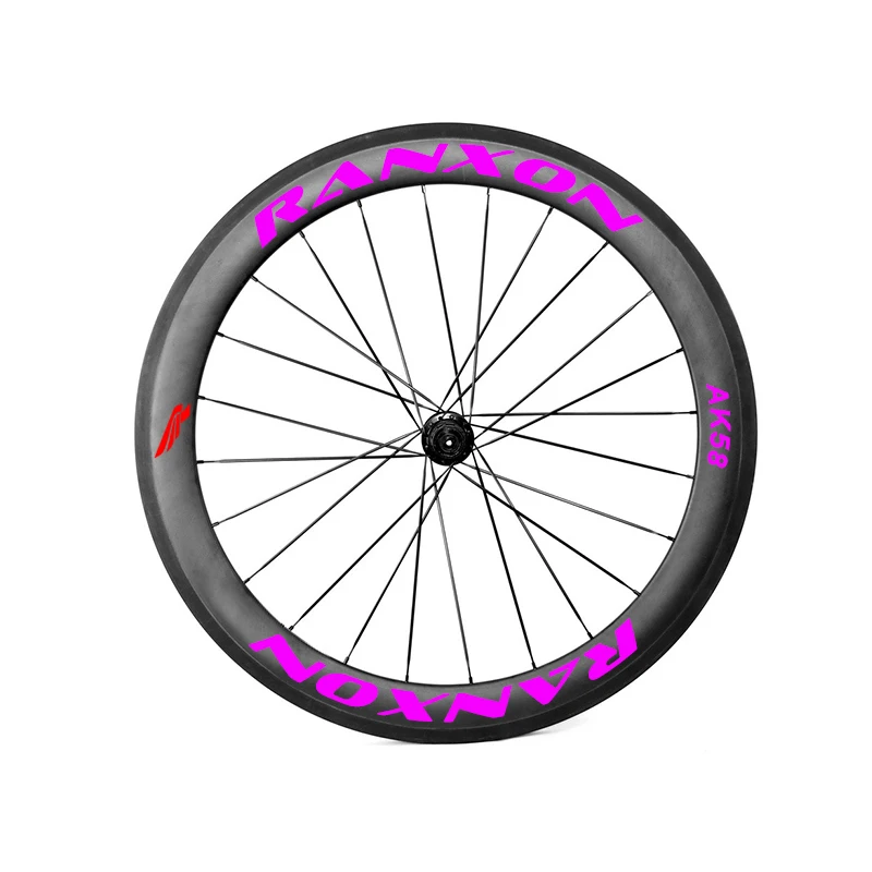 Колесная пара Ranxon UCI для шоссейного велосипеда 60 мм|carbon wheels|clincher carbon wheelsbicycle wheelset |