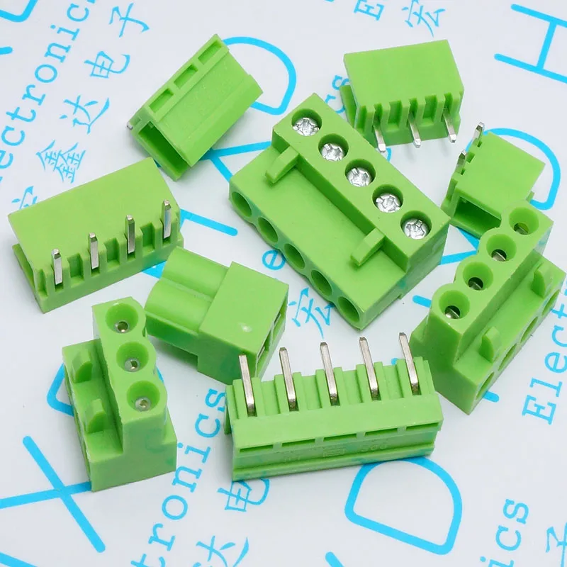 

Зеленая Клеммная колодка HT3.96MM 2P3P4P5P6P8P HT3.96, гибкий набор