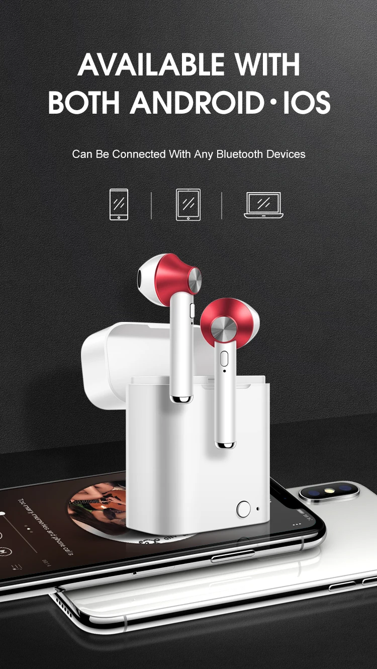 TWS 5,0, bluetooth, вкладыши, наушники, беспроводная гарнитура, беспроводные наушники, водонепроницаемые, с микрофоном, свободные руки, вкладыши для iphone
