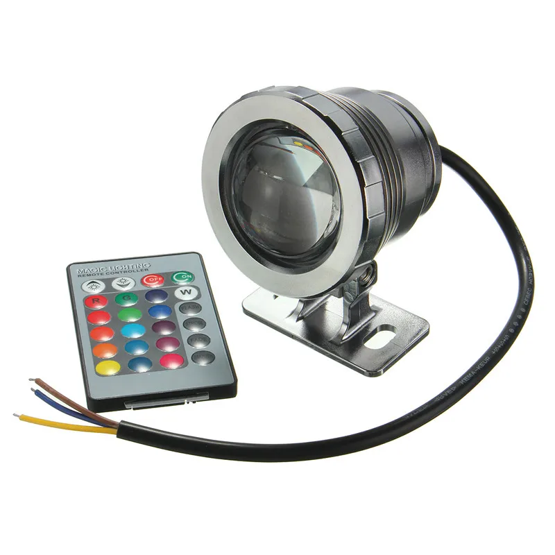 DC 12 V/AC 85-265V водонепроницаемый IP68 5W RGB Светодиодный свет фонтан бассейн пруд