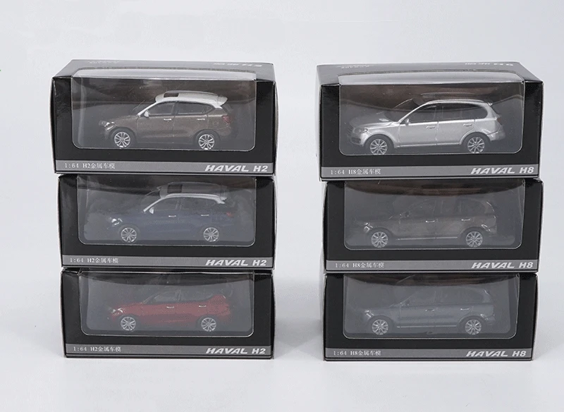 Оригинальная фабрика 1:64 H8 H2 HAVAL бутик игрушки из сплава для детей Детские модель