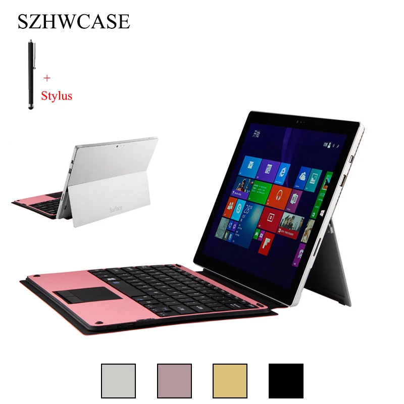 Беспроводная Bluetooth клавиатура для microsoft Surface Pro 3/Pro 4 чехол 3 Планшет Флип-подставка
