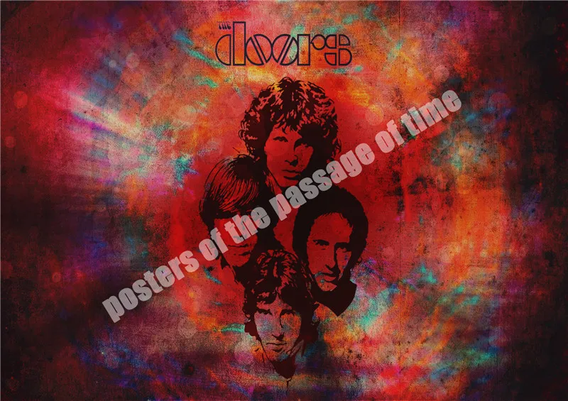 ВИНТАЖНЫЙ ПЛАКАТ домашний декор двери Jim Morrison крафт-рок плакат ретро плакат Рок-группа плакат музыкальной звезды настенные картины