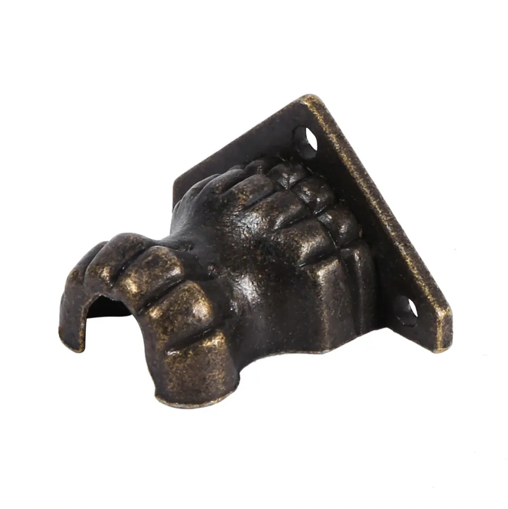 4 шт. античный сплав цинка ретро Ювелирный сундук деревянная коробка