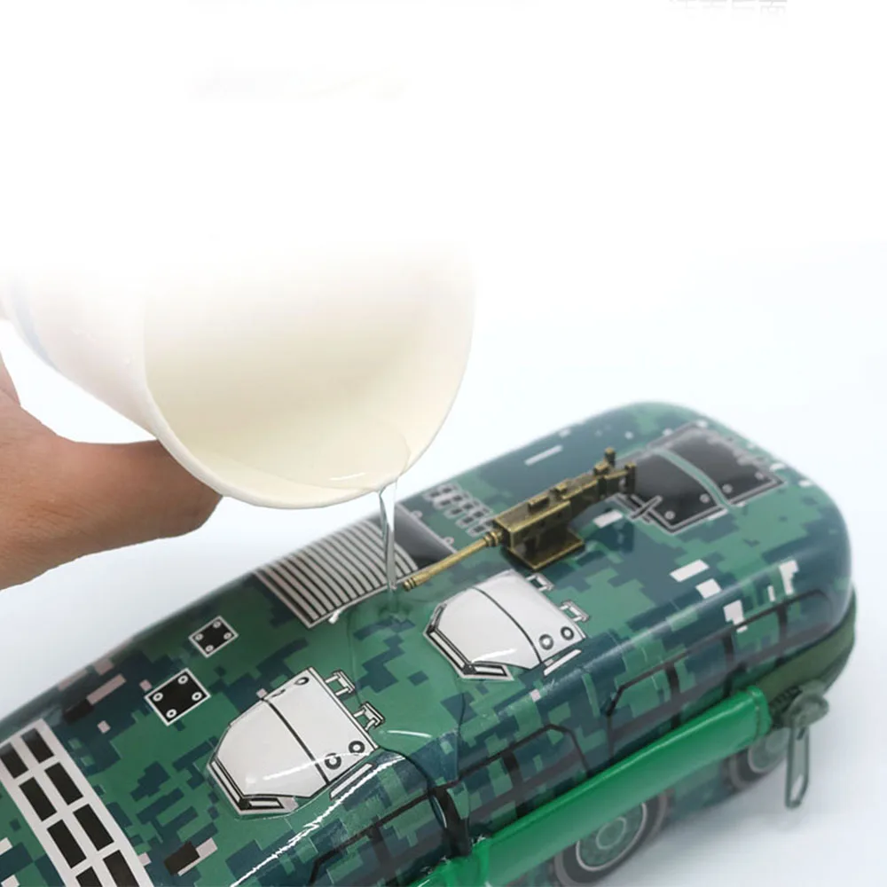 Модный креативный бронированный в форме автомобиля пенал для карандашей с