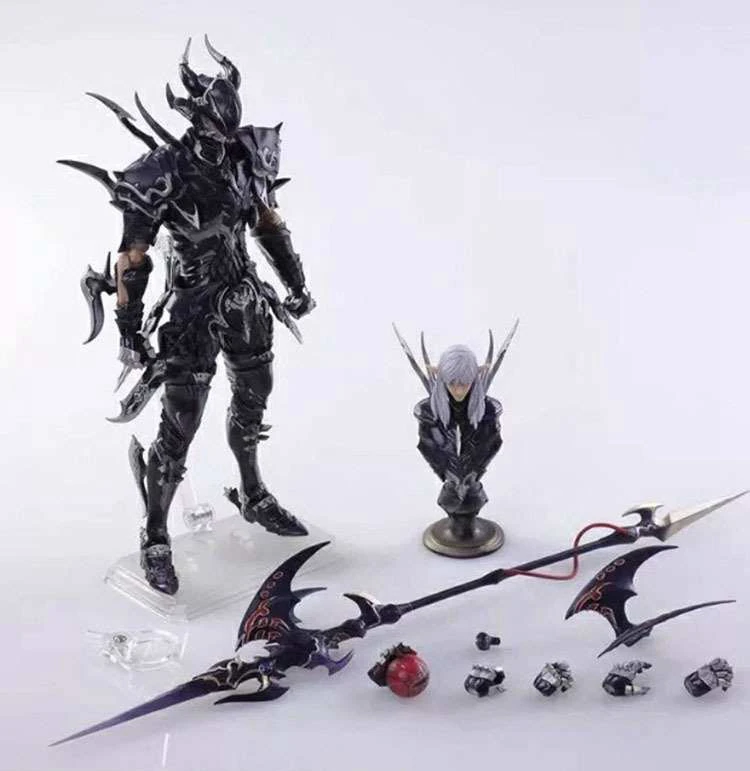 Финальная фантазия 14 дюймов эстиниен финальная VII скволл Nyx Ulric фигурка PA Play Arts Kai 27