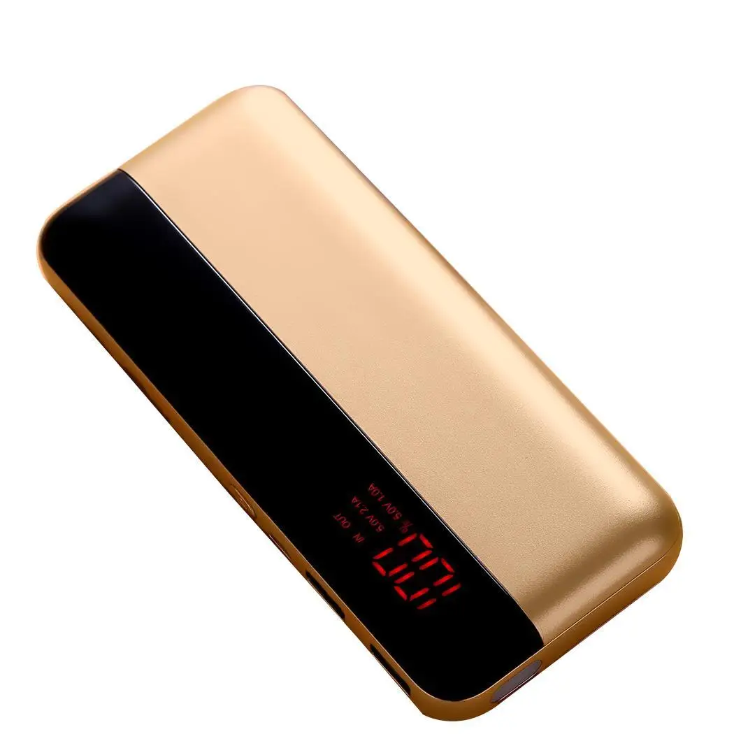 Двойной USB цифровой дисплей Powerbank 8000 мАч портативное зарядное устройство Пауэр