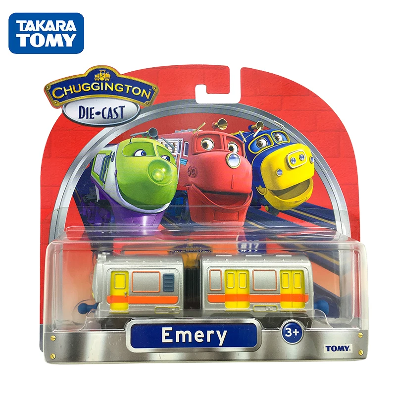 Takara Tomy Chuggington металлические литые игрушки поезда