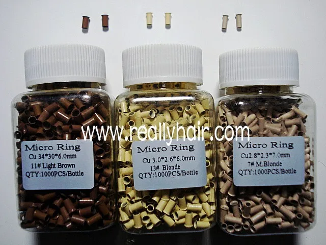 

Copper gel hair extension 282370 100pcs/bottle