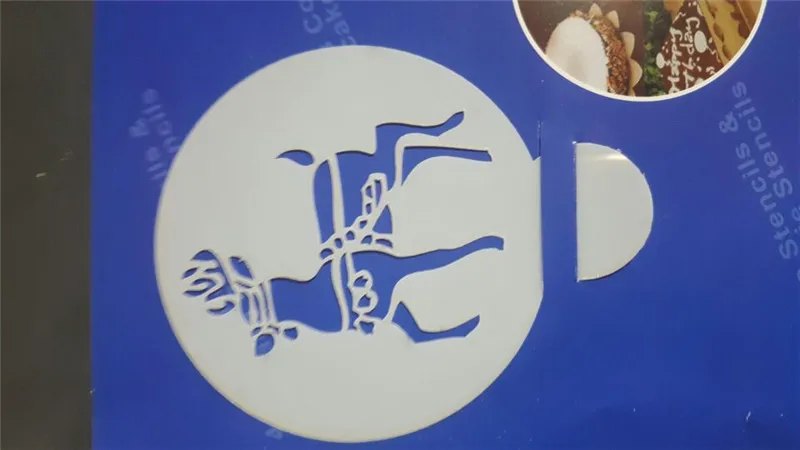 Рождественский кофе латте капучино бариста арт трафареты/торт Duster шаблоны