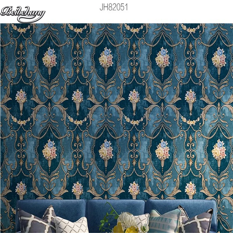 

Большой заказной Сельский нетканый обои гостиная спальня исследование пожилых комната влажные обои