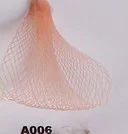 A006 5 см кринолин DIY аксессуары для волос ажурная ткань свадебные кружевные изделия 100 ярдов/партия 25 ярдов/color 4 цвета/lot - Цвет: A006