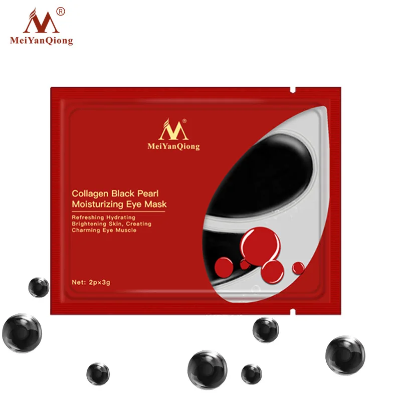 

10 pairs Collagen Black Pearl Gel Eye Mask Anti Wrinkle Sleep Masks Remove Dark Circle Puffiness Eye Bag Anti Age Bag Eye Wrinkl