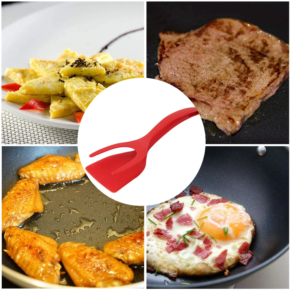 Шпатель для яиц Pancake Meltset пищевая яичная лопатка переворачивания оладий 2 в 1 ручка