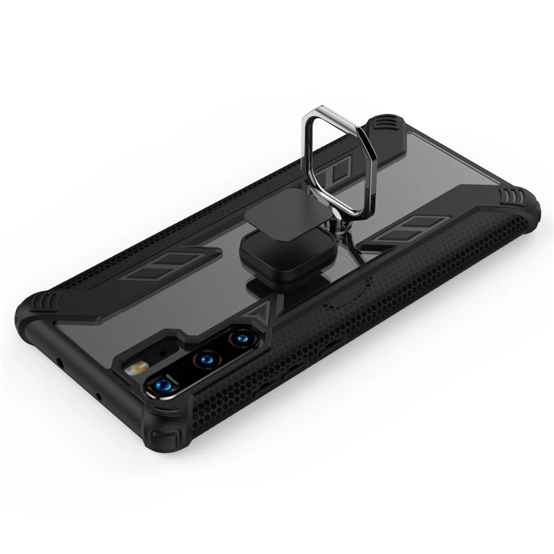 Для Huawei Y9 Y7 Y6 P Smart 2019 V20 Enjoy 9 Plus Honor 10i 20 Predator Heavy Military Anti-Drop Ring Stand PC TPU чехол |