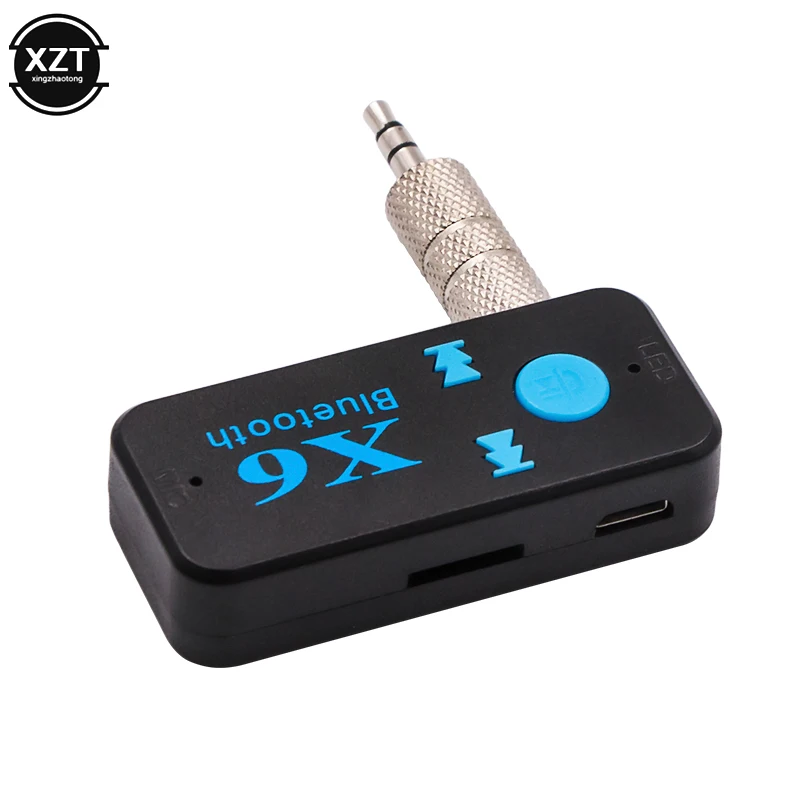 Беспроводной Bluetooth 4 1 адаптер 3 в USB приемник 5 мм аудиоразъем TF кардридер микрофон