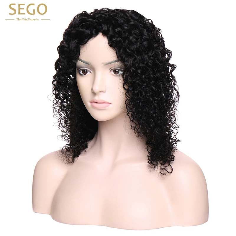 SEGO волна человеческих волос парики бразильские волосы длинные Remy Парики для