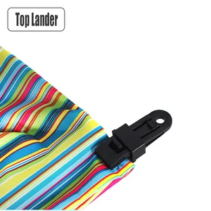 4 шт., пластиковые зажимы для палатки, непромокаемый тент зажимов, ветрозащитный трос зажимов для брезента