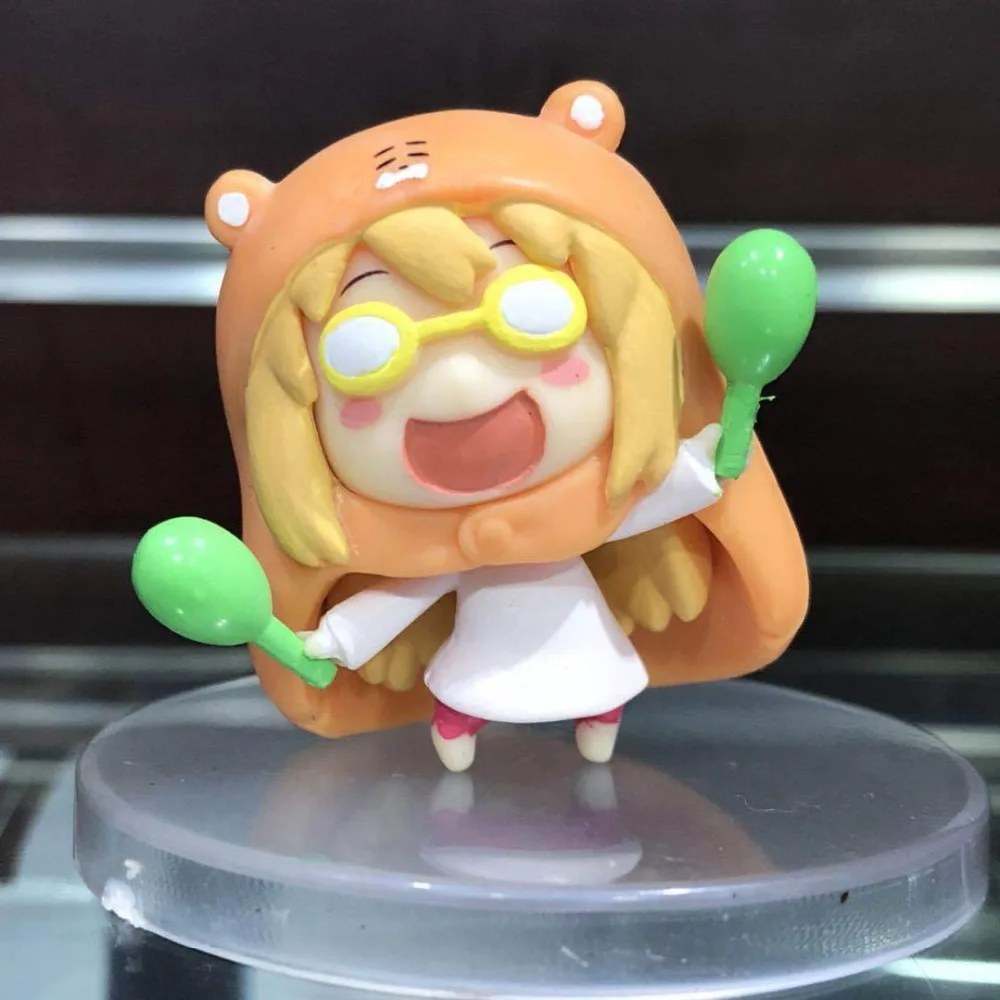 Lolita Sankaku Head Himouto! Фигурка Умару Чан дома ммотки хомяки 6 шт./компл. 5 см модели экшн