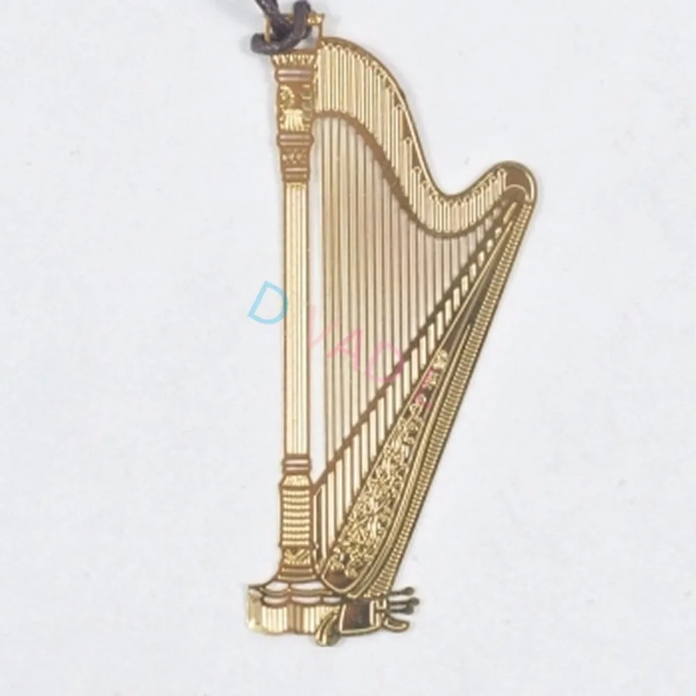 Канцелярские мини-арфы музыку к сведению клип металлический портативный книга