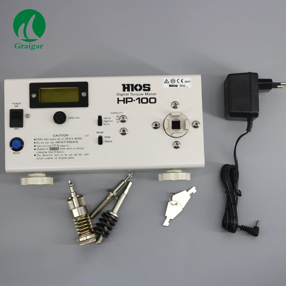 

New Original Digital Torque Meter Tester HP-100 Setting torque data and reminding workers with the buzzer mode