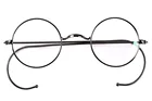 Agstum 42 мм круглое винтажное антикварное украшение с проволокой очки оправа для очков мужские и женские мужские очки по рецепту оправа RX