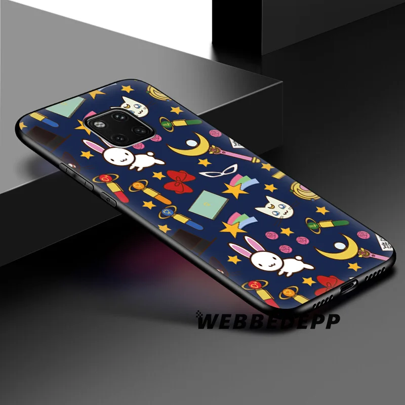 Мягкий силиконовый чехол WEBBEDEPP Sailor Moon Girl Аниме для Huawei Honor Mate 20 10 8X 8C 8 6A 7A 7X 7C Lite Pro из