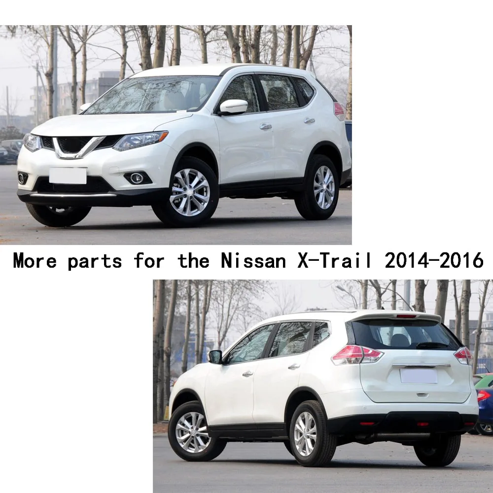 Для Nissan X Trail XTrail T32/Rogue 2014 2015 2016 Стайлинг автомобиля из нержавеющей стали Педальный