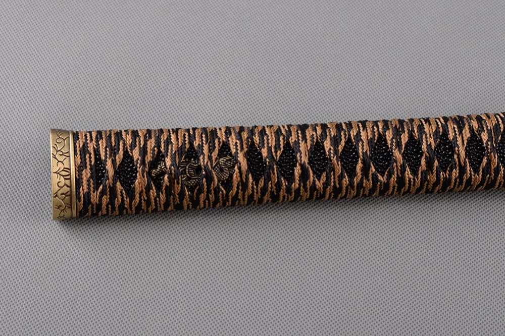 Новая специальная деревянная искусственная кожа для японской катаны с двумя