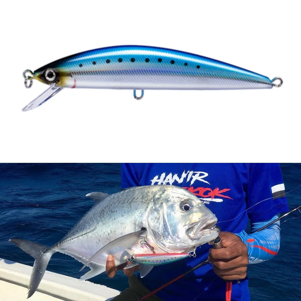 Рыболовная приманка Hunthouse pintail tuna гольян 12 см 44 г жесткая искусственная японский