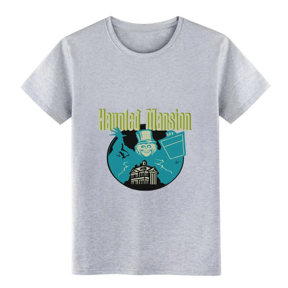 Привидениями особняк призрак Disneyland.png футболка дизайн короткий рукав круглый