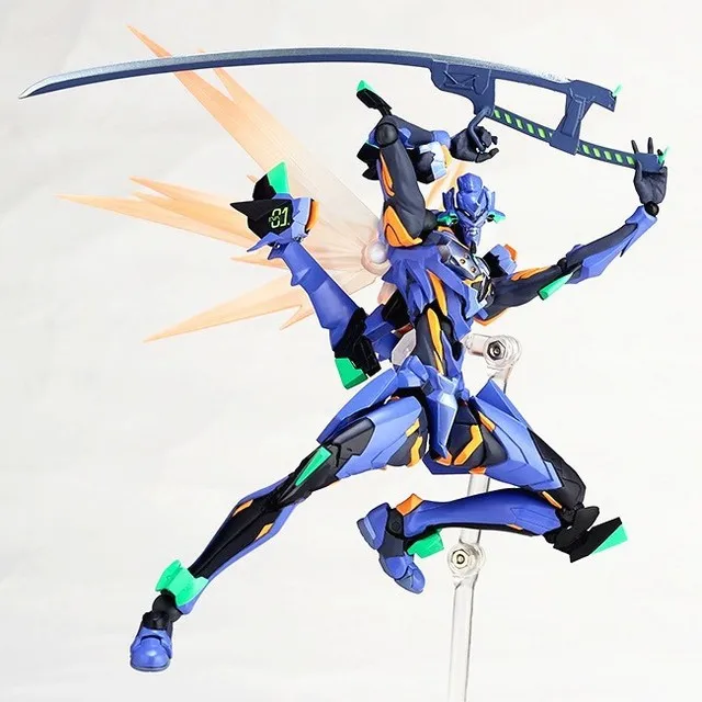 Экшн-фигурка Revoltech EVA Evolution EV-001 Test Type-01 со светодиодный светильник кой ПВХ