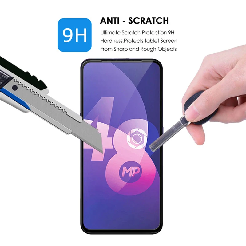 10 шт./лот 3D закаленное стекло для Vivo X27 полное покрытие защитная пленка Защита