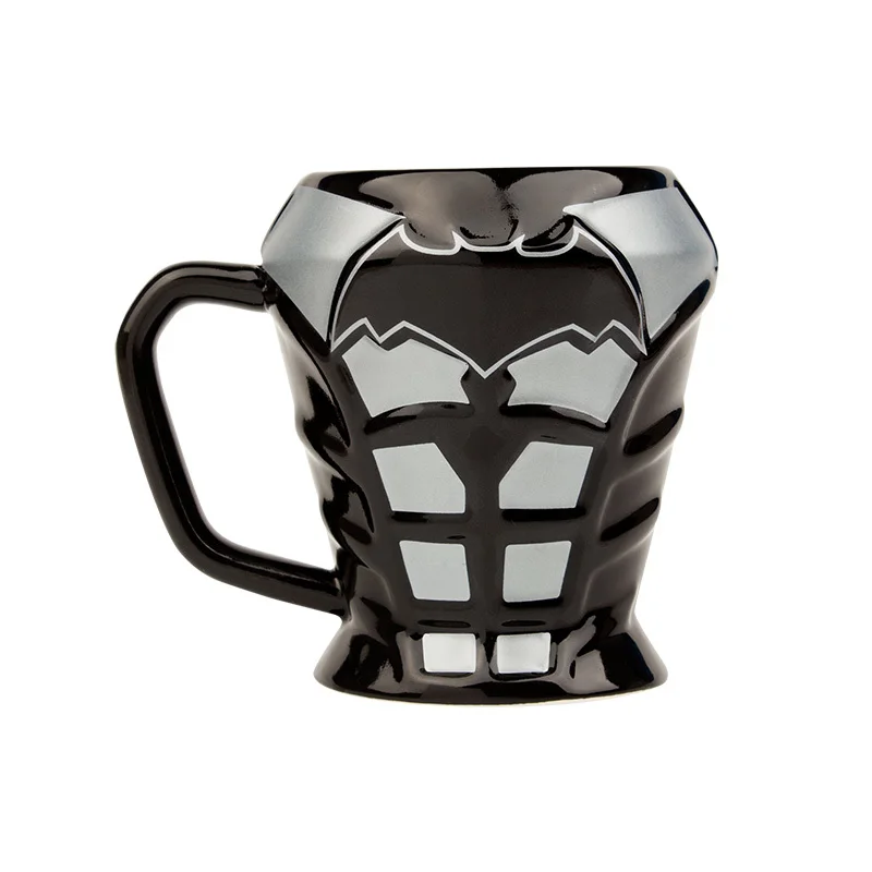 DC Лига Справедливости Бэтмен 3D доспехи Loricae кружки супергерой фильм Blck керамика Кофе Молоко чай чашки работы офисные украшения Copo 350 мл
