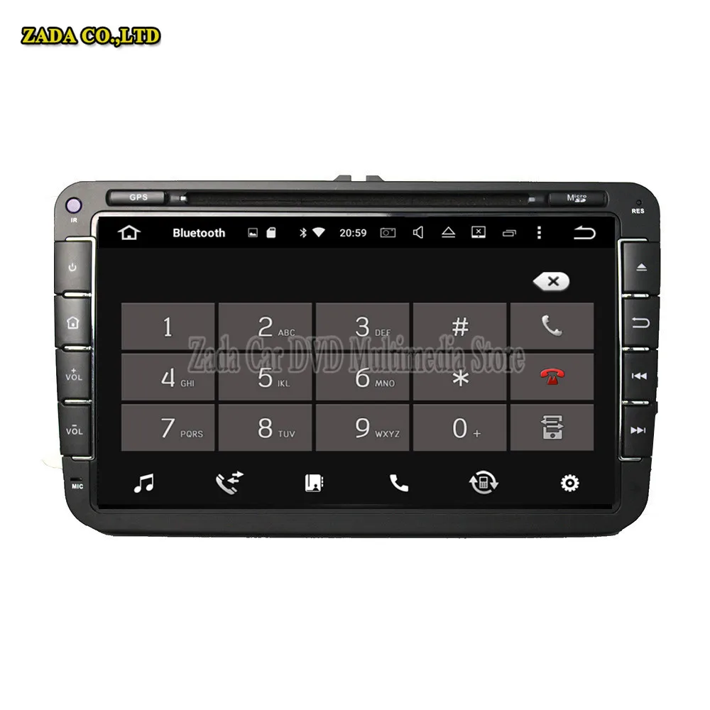 NAVITOPIA 4 Гб + 64 автомобильное радио для VW MAGOTAN/Caddy/Passat/Sagitar/Tiguan/Touran/Jetta/Seat/CC/Polo/Golf 6|car
