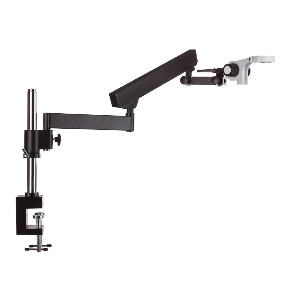 

AmScope Articulating Stand with Post Clamp and 84mm diameter Focusing Rack for Stereo Microscopes APC-84