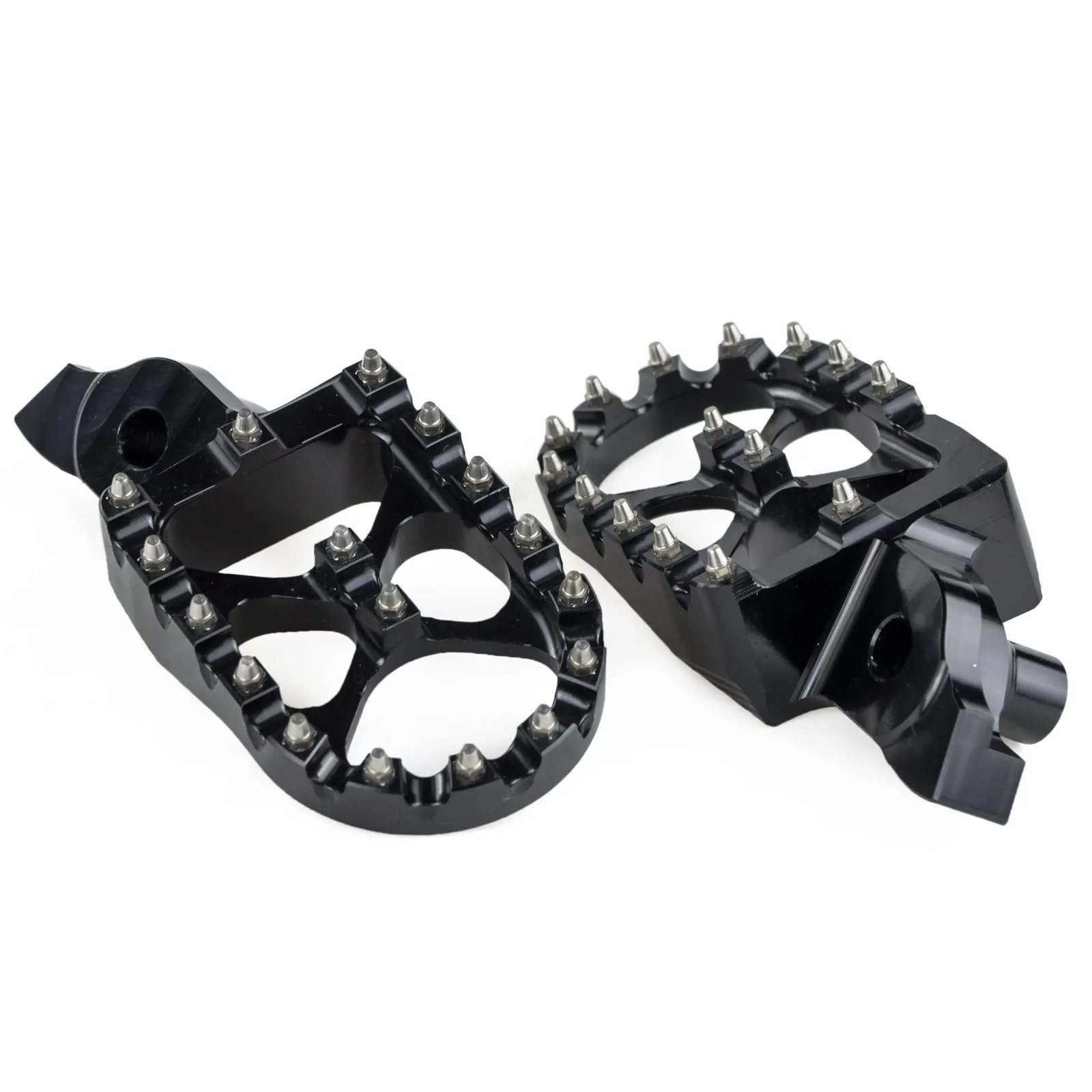 Мотоцикл подножки для Suzuki RMZ250 2007 2008 2009 для Suzuki RMZ450 2005 2006 2007 RM-Z РМЗ 250 450 - Цвет: Черный